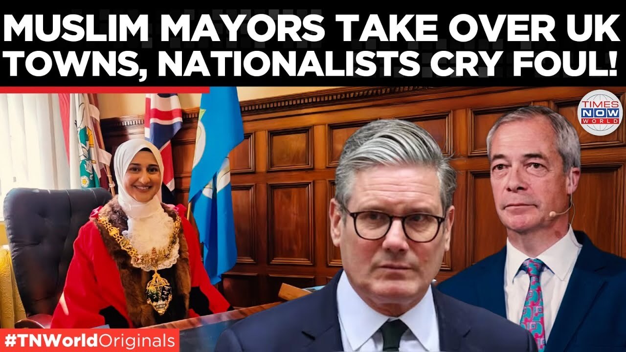 Video thumbnail for Muslim Mayors in UK: Power, Backlash & Demographic Shifts | Times Now World