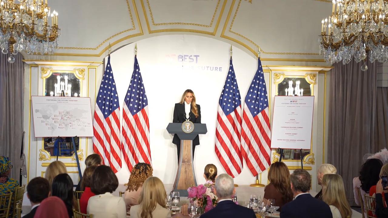 Video thumbnail for FLOTUS Fostering the Future Together.