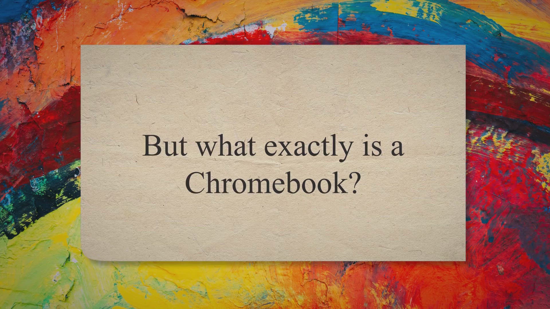 Video thumbnail for The Ultimate Chromebook Guide: What You Need to Know
