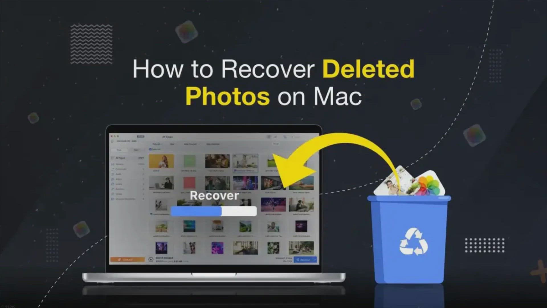 'Video thumbnail for Recover Permanently Deleted Photos on Mac'