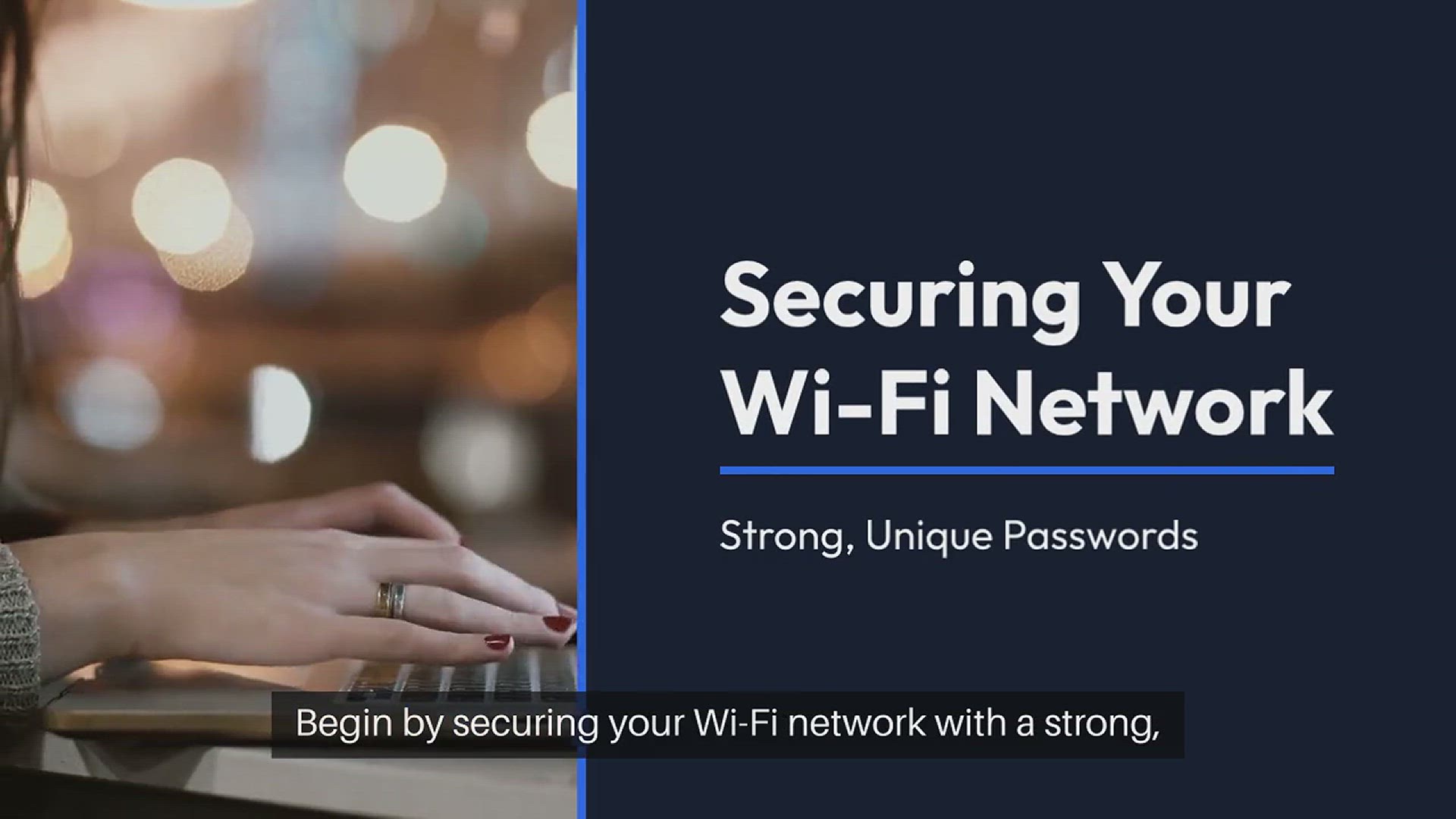 Video thumbnail for Safe Practices for Smart Home Connectivity