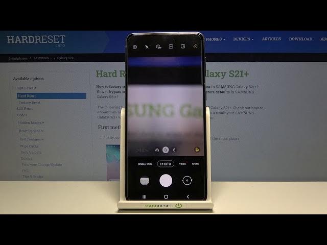 Video thumbnail for How to Turn On / Turn Off Camera Location Tags in SAMSUNG Galaxy S21+ - Geolocation