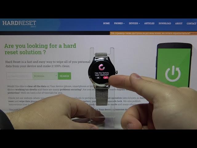Video thumbnail for Hard Reset KINGWEAR KW10 Pro – Clear Data & Customized Settings
