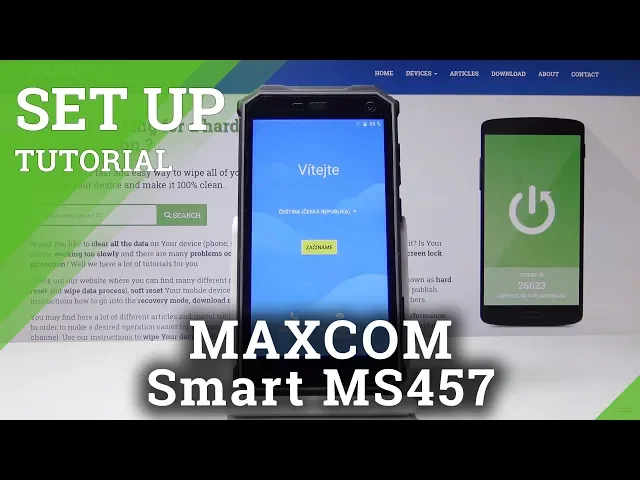 Video thumbnail for How to set up MAXCOM Smart MS457 Strong - Configuration Process