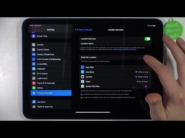 Video thumbnail for How to Turn On / Turn Off the Camera Location Access on the iPad 10th Generation (2022)