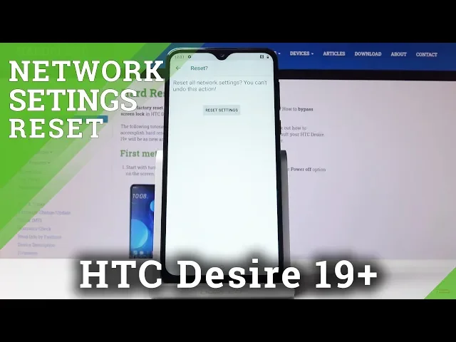 Video thumbnail for How to Reset Network in HTC Desire 19+ – Restore Communication Settings