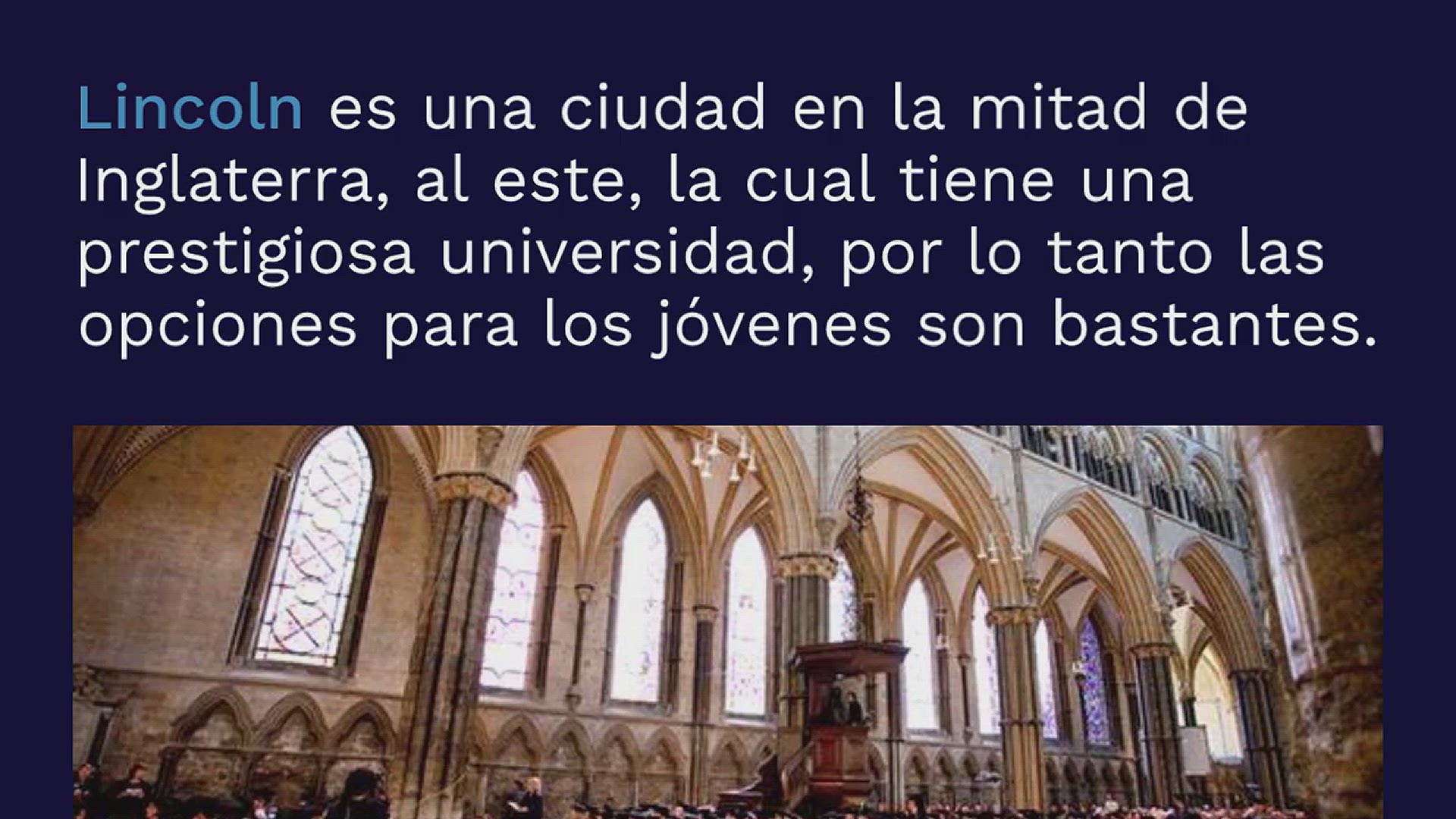 Video thumbnail for Que hacer en Lincoln: Turismo, ocio, deporte y excursiones.