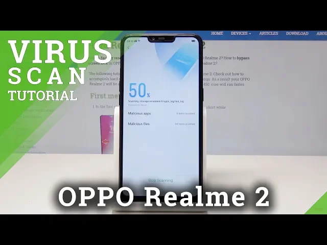 Video thumbnail for OPPO Realme 2 Virus Scanning – Detect Malware