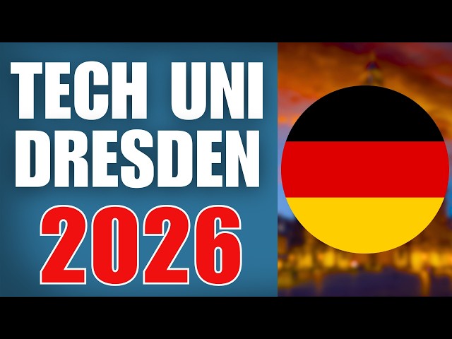 Video thumbnail for Applying to Technical University of Dresden | Application Tutorial