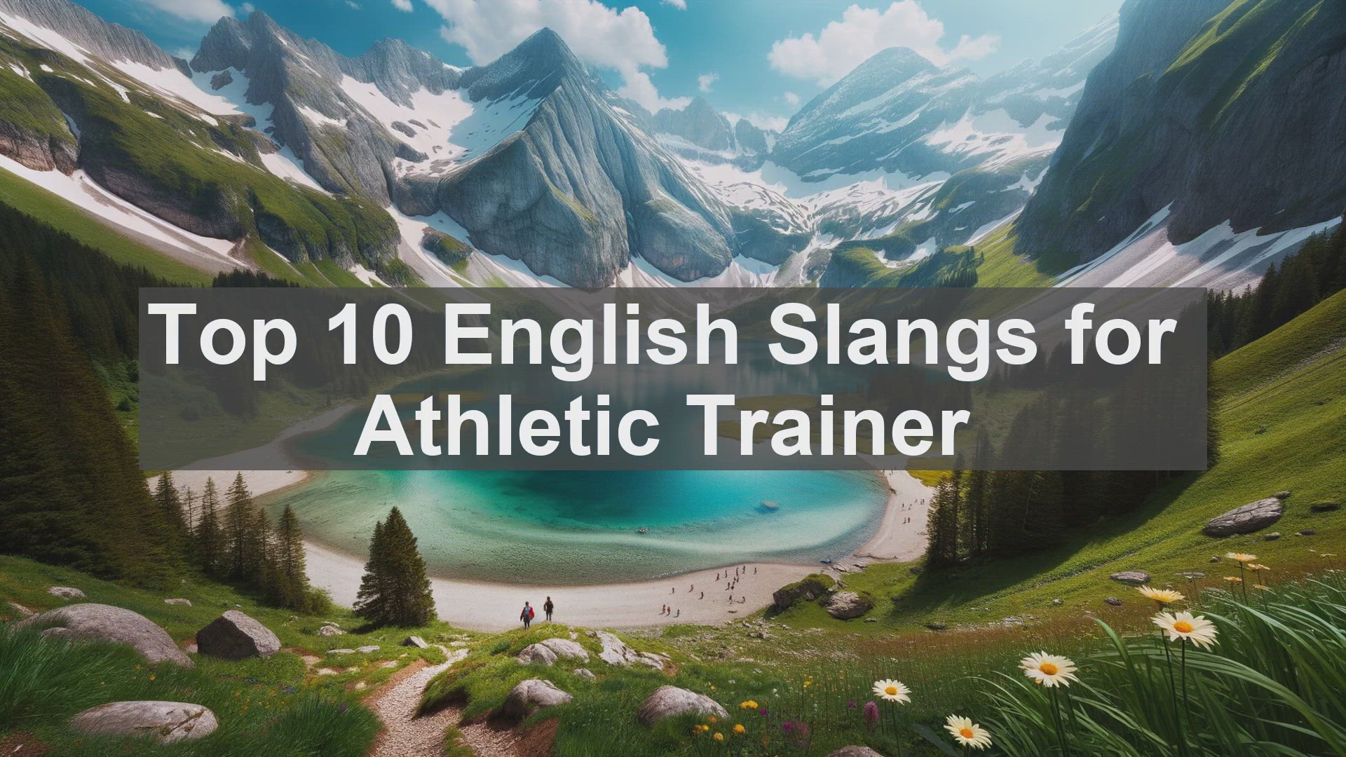 'Video thumbnail for Top 10 English Slangs for Athletic Trainer'