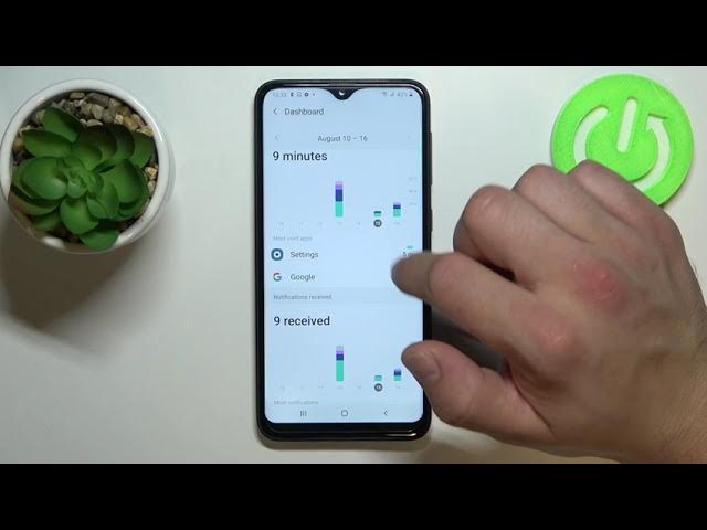 Video thumbnail for How to Check Number of Apps Opened Each Day on Samsung Galaxy A10 – View App Statistics