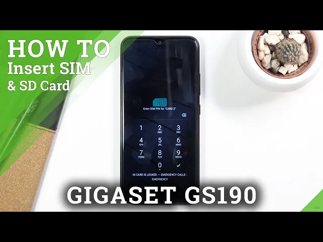 Video thumbnail for How to Insert Micro SIM and Micro SD Card into GIGASET GS190 - SD & SIM Card Installation
