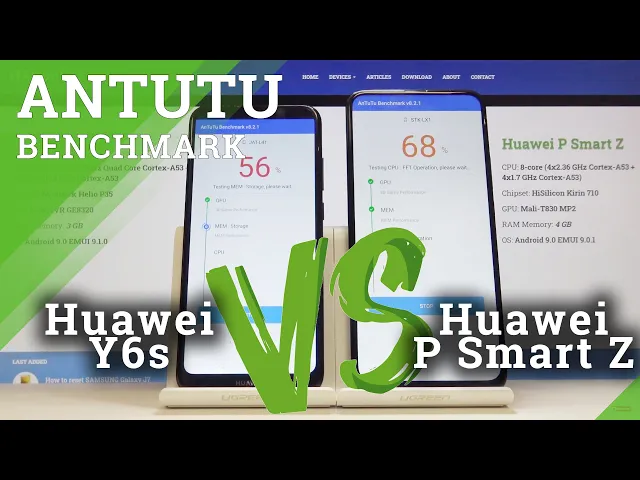 Video thumbnail for AnTuTu Test on Huawei Y6s vs Huawei P Smart Z – Test Your Android