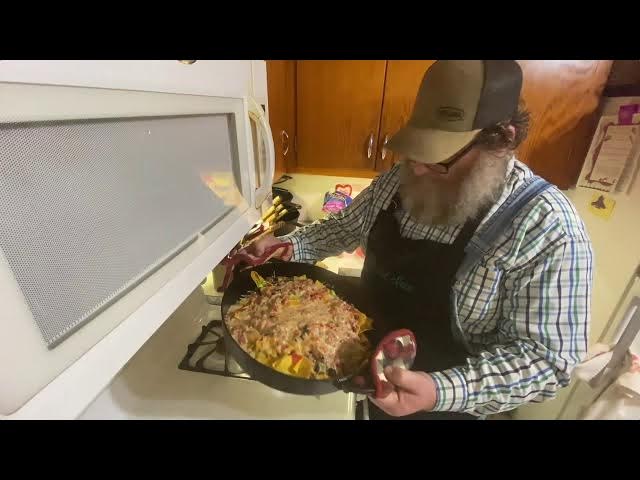 Video thumbnail for Game Day Nachos In A Cast Iron Skillet