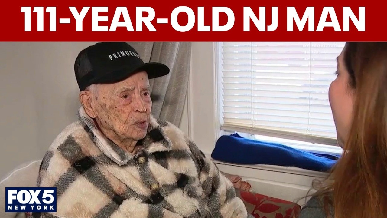 Video thumbnail for NJ man believed to be oldest man in the US