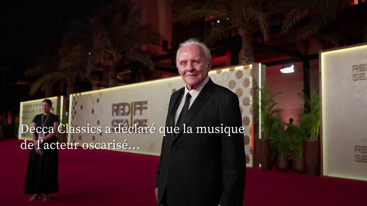 Video thumbnail for Anthony Hopkins va sortir un album de musique classique.