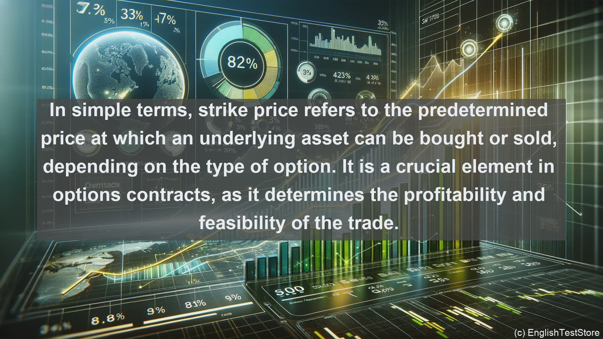 'Video thumbnail for Strike price in economics and finance'