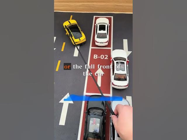 Video thumbnail for 驾驶技能 #Reverse parking #Parallel parking