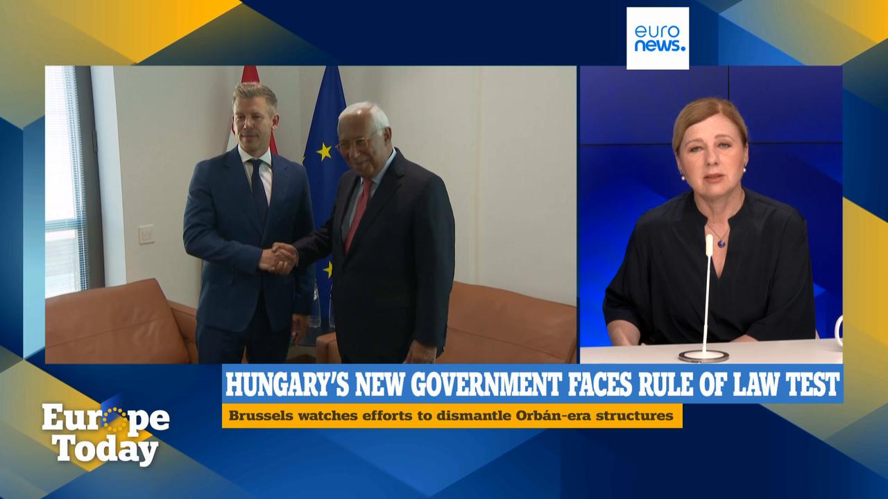 Video thumbnail for 'The United States scares me,' former Commission deputy boss Vera Jourová tells Euronews