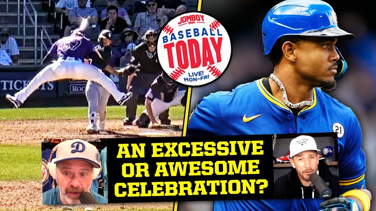 Video thumbnail for The worst (or best) MLB strikeout celebration you will ever see | Baseball Today