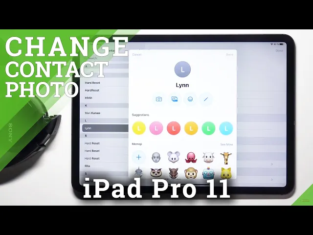Video thumbnail for How to Add Picture to Contact in iPad Pro 11 - Set Up Profile Picture