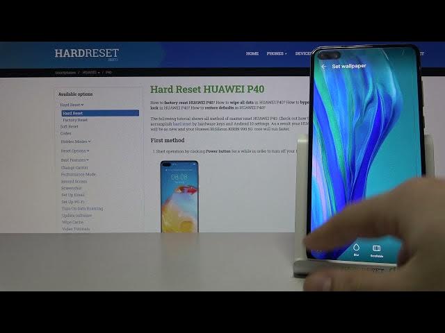Video thumbnail for Huawei P40 Wallpapers Presentation