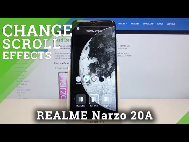 Video thumbnail for How to Change Scroll Effects on REALME Narzo 20A - Effects on Home Screen