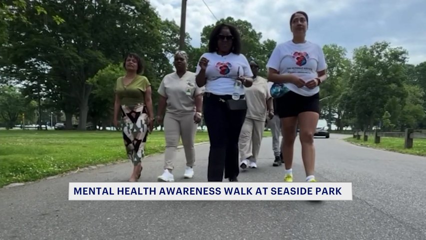 Video thumbnail for Community, healing and connection: Mental health walk held in Bridgeport