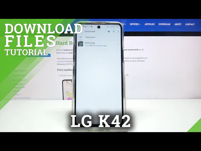 Video thumbnail for Where Are Downloaded Files – LG K42 and Saved Files