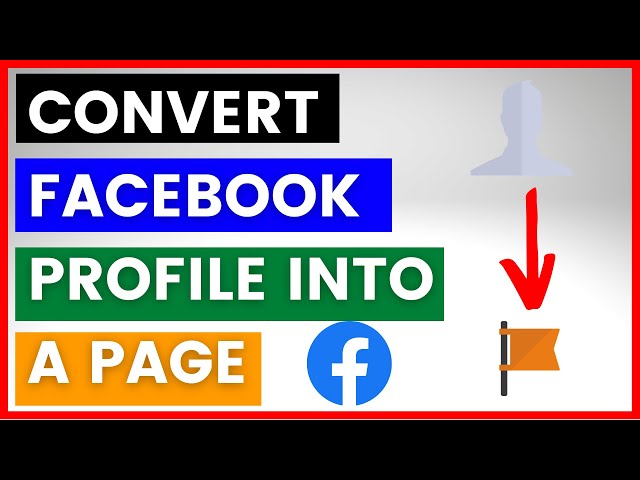 Video thumbnail for How To Convert A Facebook Profile Into A Facebook Page? [in 2025]