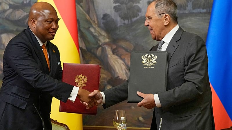 Video thumbnail for Ghana says Russia has backed its bid to join BRICS as a partner country