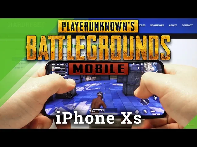 Video thumbnail for Battle Royale PubG on iPhone Xs – Gameplay Test / FPS Review