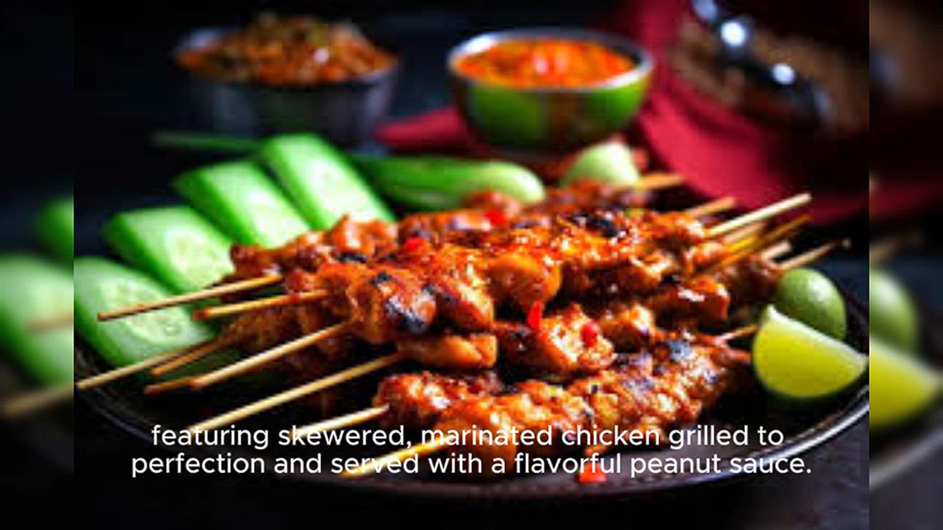 Video thumbnail for Chicken Satay