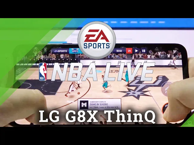 Video thumbnail for How to Play NBA Mobile on LG G8X ThinQ – Gaming Quality Checkup
