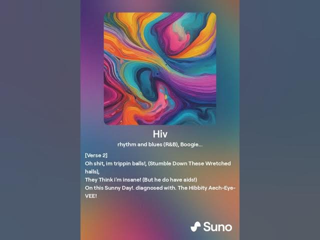 Video thumbnail for H.I.V Song Suno Ai | #Shorts #ai #comedy #darkhumor