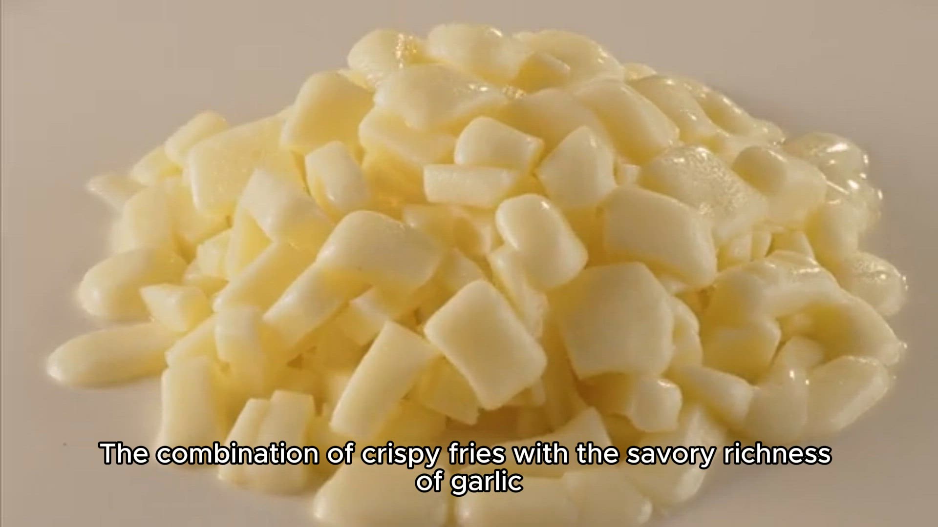 Video thumbnail for Garlic Parmesan fries