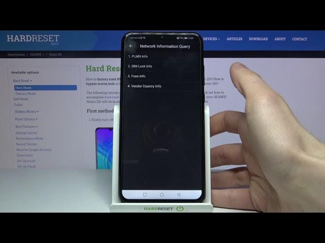 Video thumbnail for Secret Codes in Honor 20i – Testing Mode / Calendar Storage / IMEI Status