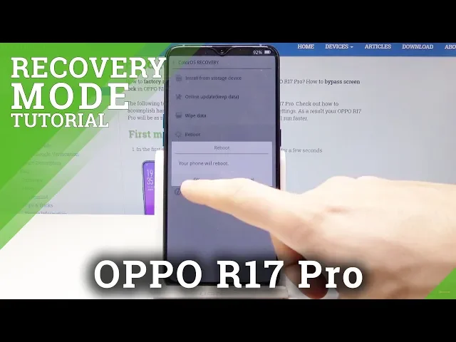 Video thumbnail for How to Enter Recovery Mode in OPPO R17 Pro - Access Hidden Recovery Menu