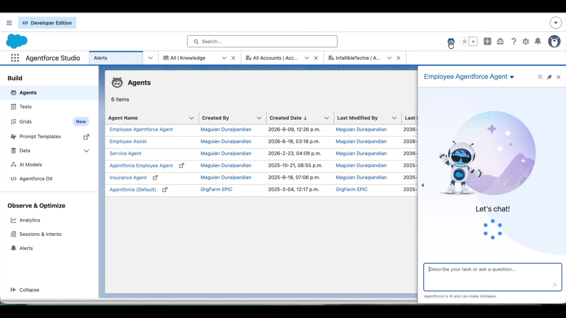 Video thumbnail for Testing Salesforce Agent Script Multi Turn Workflows with Agentforce Testing Center