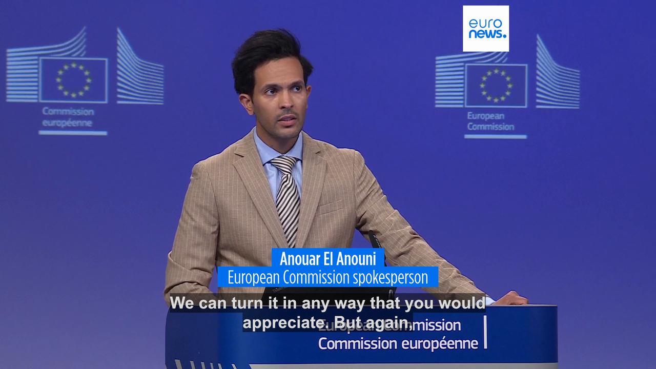 Video thumbnail for EU rejects Trump's 'joint venture' with Iran to charge ships through Strait of Hormuz