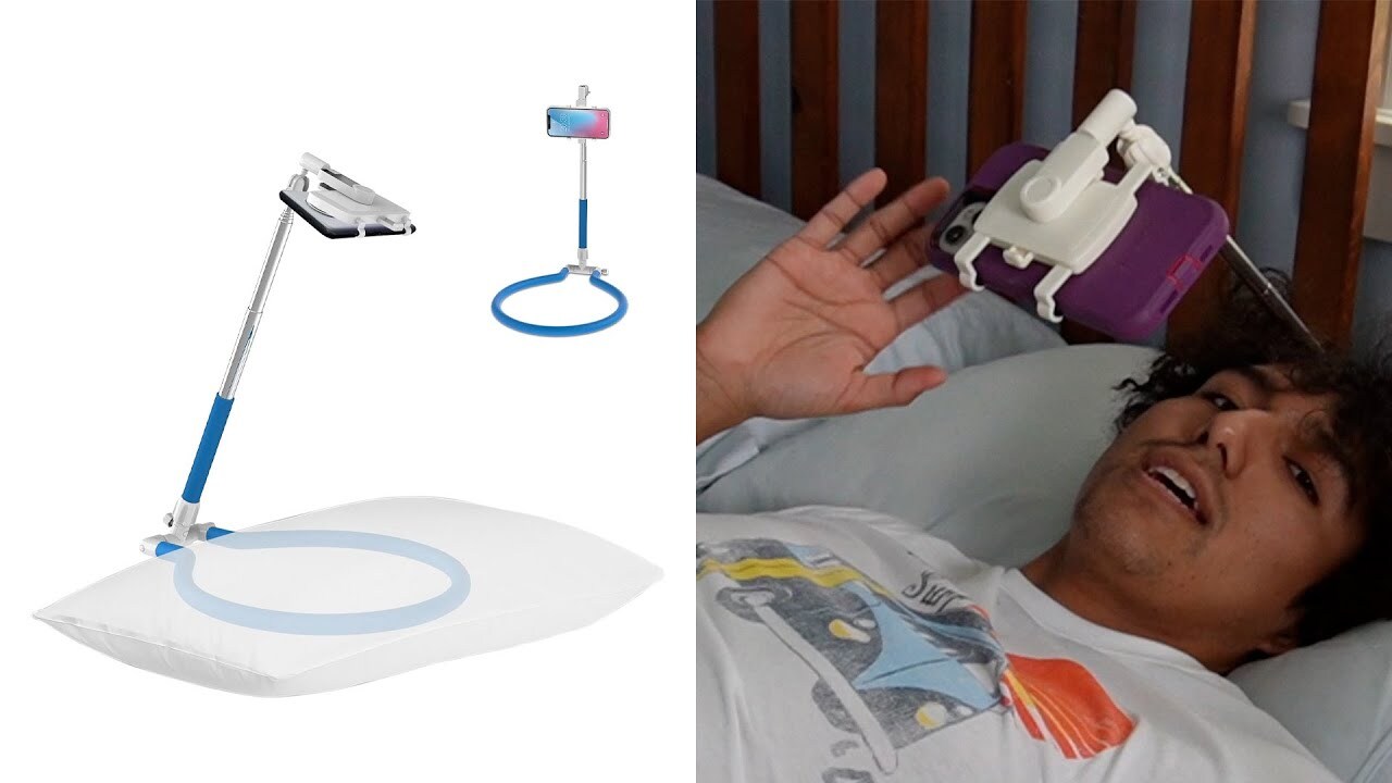'Video thumbnail for Stykontin Bed Mobile Phone Stand Review'