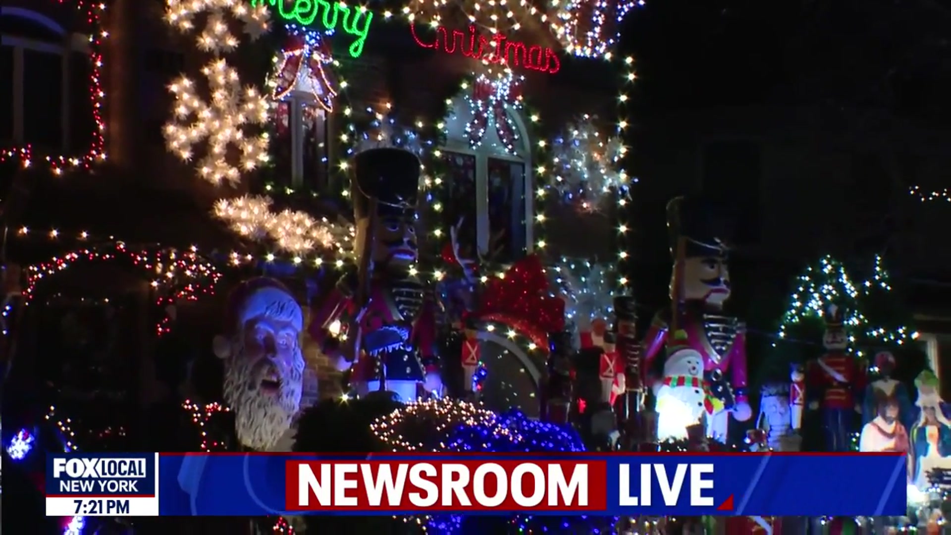 Video thumbnail for Dyker Heights Christmas lights