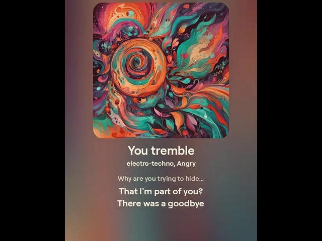 Video thumbnail for You tremble