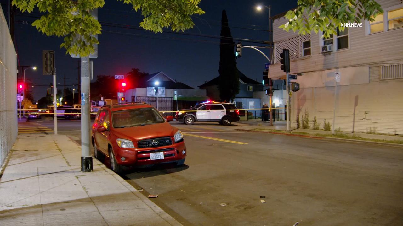 Video thumbnail for US, Los Angeles: Boyle Heights Shooting Leaves 1 Dead In Vehicle.
