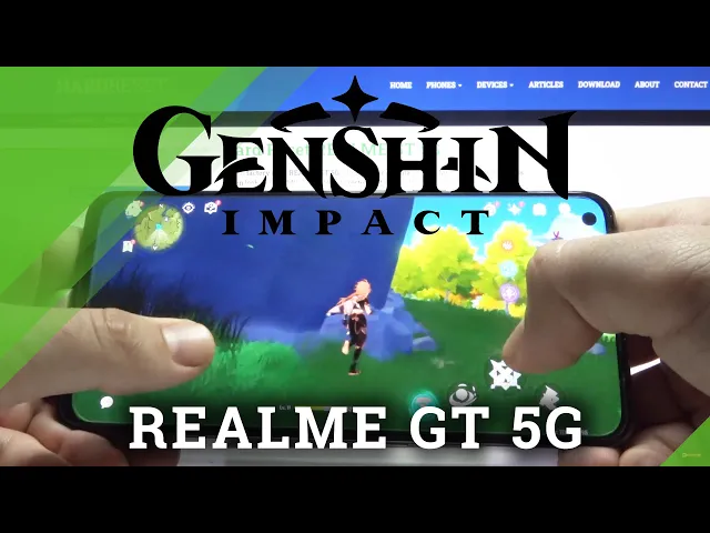 Video thumbnail for Gaming Quality Test on REALME GT 5G - Genshin Impact Gameplay