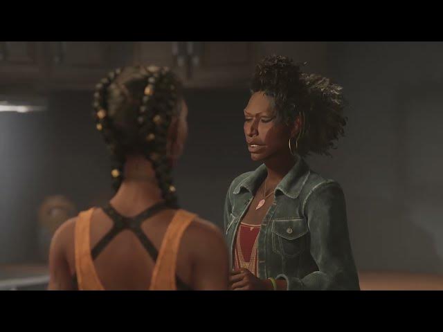 Video thumbnail for South of Midnight - Chapter 1 Find Mementos To Pack: Hazel Argues with Lacey "Dad Is Dead" Cutscene