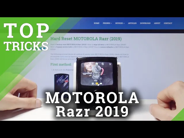 Video thumbnail for Top Tricks for MOTOROLA Razr 2019 – Best Apps / Super Options / Cool Features