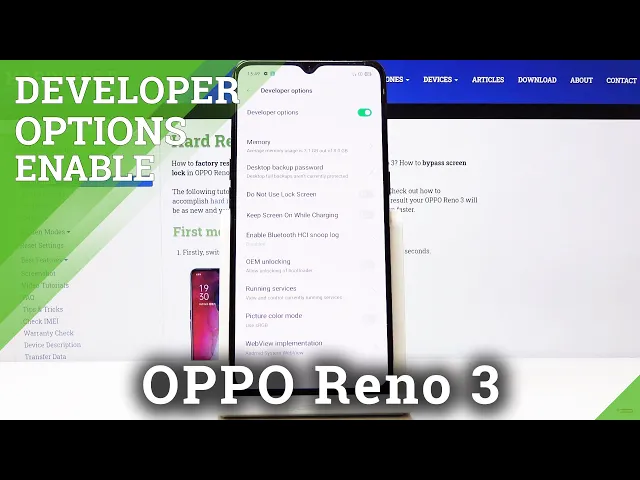 Video thumbnail for How to Activate Developer Options in OPPO Reno 3 – OEM Unlock & USB Debugging
