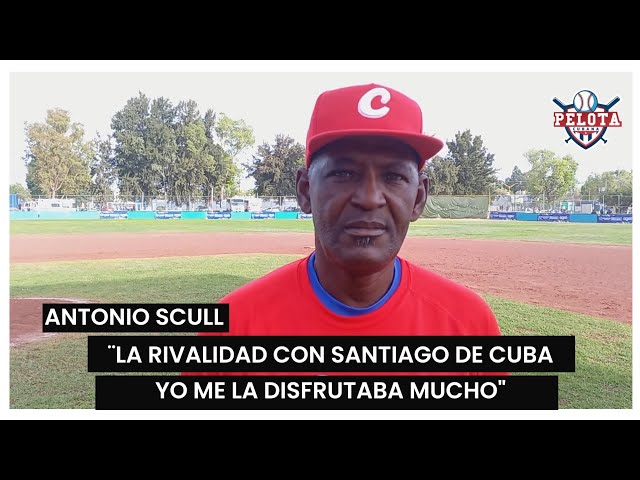 Video thumbnail for Antonio Scull habla de la rivalidad con Santiago de Cuba