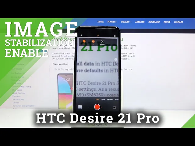 Video thumbnail for How to Enable Image Stabilization in HTC Desire 21 Pro – Enable Image Stabilization